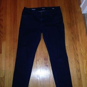 Ana very dark denim skinny jeans